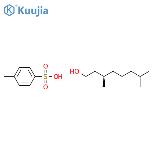 1-OCTANOL, 3,7-DIMETHYL-, 4-METHYLBENZENESULFONATE, (R)- structure