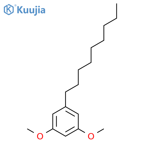 Benzene, 1,3-dimethoxy-5-nonyl- structure