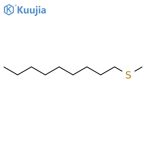 1-methylsulfanylnonane structure