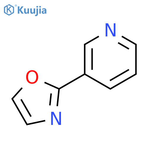 3-(1,3-oxazol-2-yl)pyridine structure