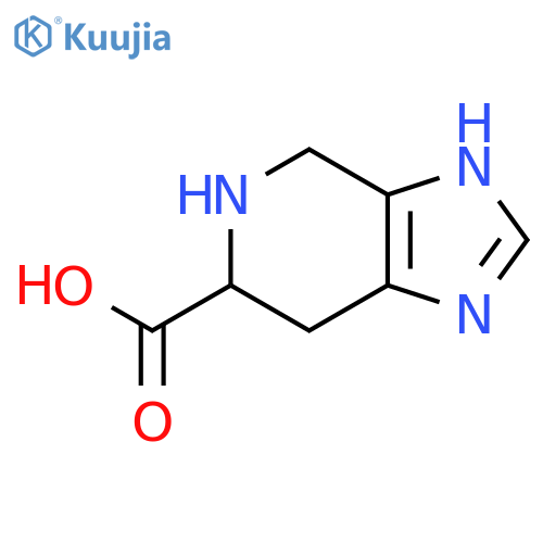 4,5,6,7-Tetrahydro-1H-imidazol4,5-cpyridine-6-carboxylic Acid structure