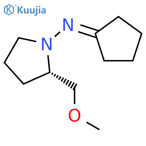 (S)-N-cyclopentylidene-2-(methoxymethyl)pyrrolidin-1-amine structure