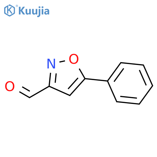 5-phenyl-1,2-oxazole-3-carbaldehyde structure