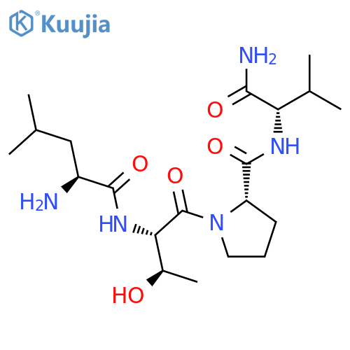 L-VALINAMIDE, L-LEUCYL-L-THREONYL-L-PROLYL- structure