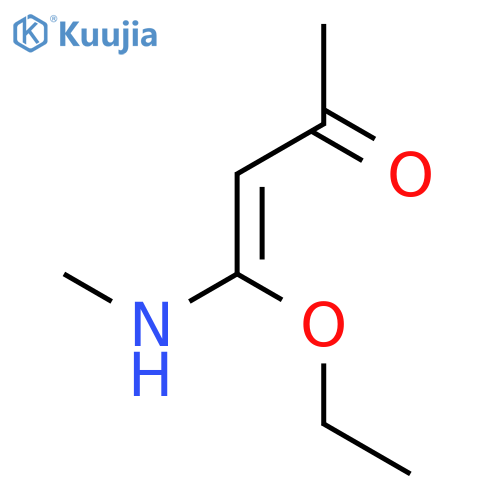 3-Buten-2-one, 4-ethoxy-4-(methylamino)- structure