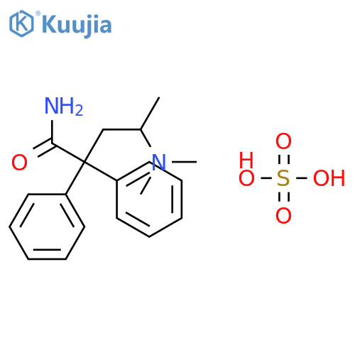 Benzeneacetamide, a-[2-(dimethylamino)propyl]-a-phenyl- structure