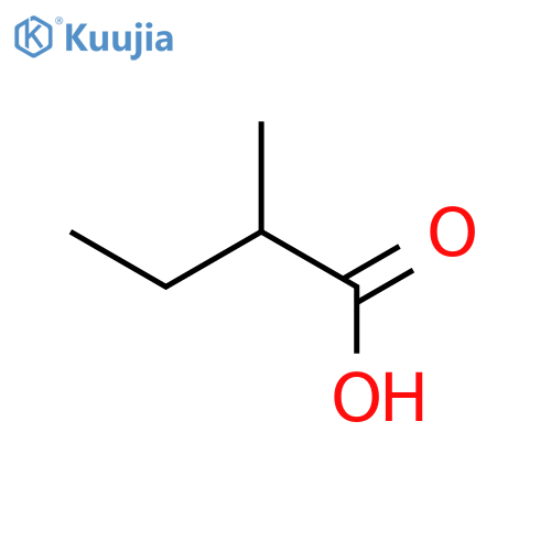 Methylbutyric acid structure