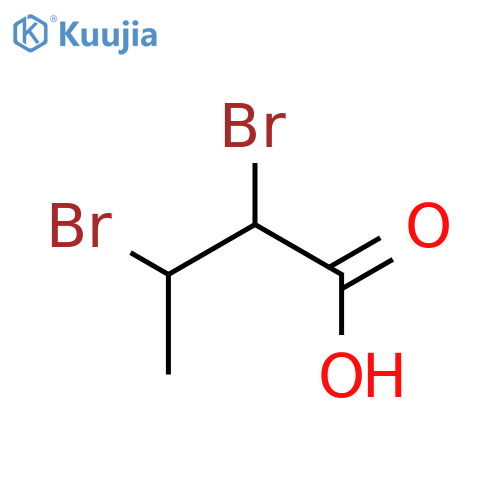 2,3-dibromobutyric acid structure