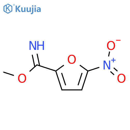 2-Furancarboximidic acid, 5-nitro-, methyl ester structure