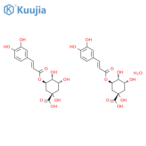 chlorogenic acid hemihydrate structure