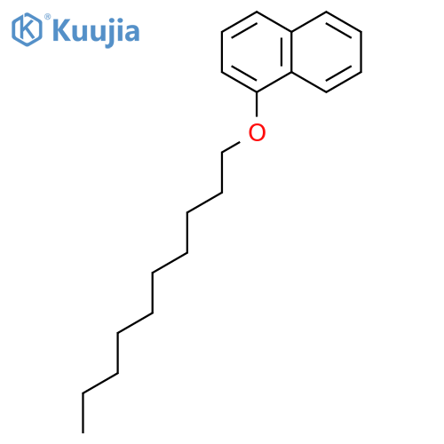 NAPHTHALENE, 1-(DECYLOXY)- structure