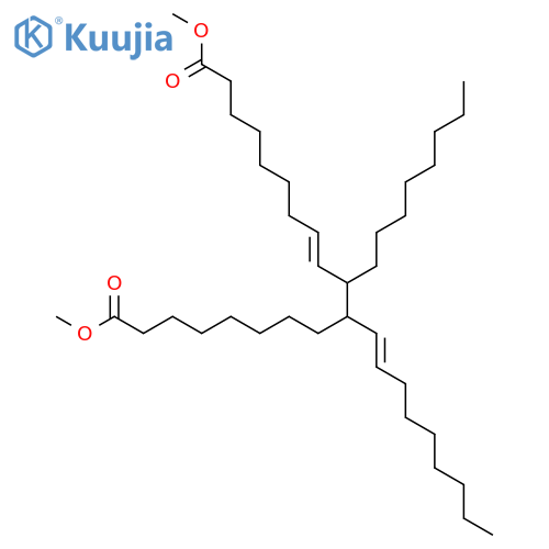8-Nonadecenedioic acid, 11-(1-nonenyl)-10-octyl-, dimethyl ester structure