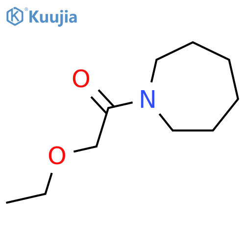 1H-Azepine,1-(ethoxyacetyl)hexahydro- structure