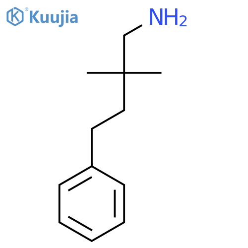 2,2-dimethyl-4-phenylbutan-1-amine structure