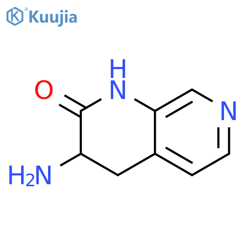 3-amino-3,4-dihydro-1,7-naphthyridin-2(1H)-one structure