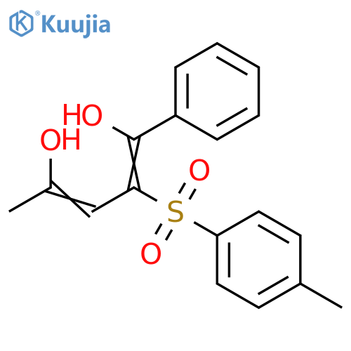 1,3-Pentadiene-1,4-diol, 2-[(4-methylphenyl)sulfonyl]-1-phenyl- structure