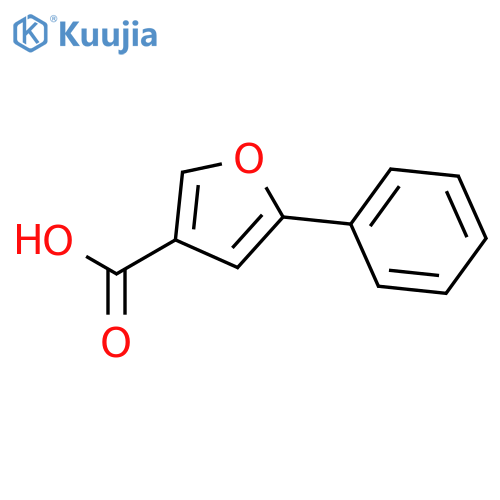 5-phenylfuran-3-carboxylic acid structure