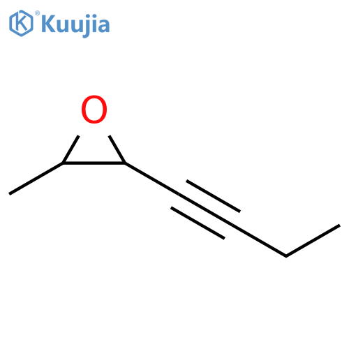 Oxirane, 2-(1-butynyl)-3-methyl- structure
