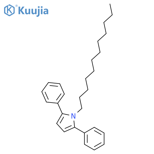 1H-PYRROLE, 1-DODECYL-2,5-DIPHENYL- structure