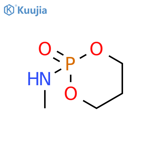 1,3,2-Dioxaphosphorinan-2-amine, N-methyl-, 2-oxide structure
