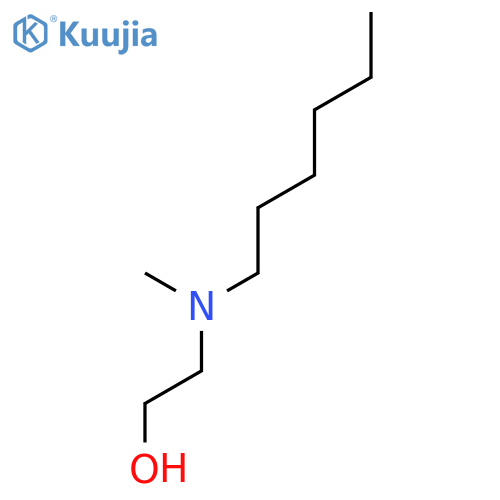 ethanol, 2-(hexylmethylamino)- structure