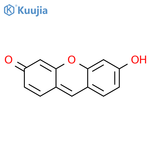 3H-Xanthen-3-one,6-hydroxy- structure