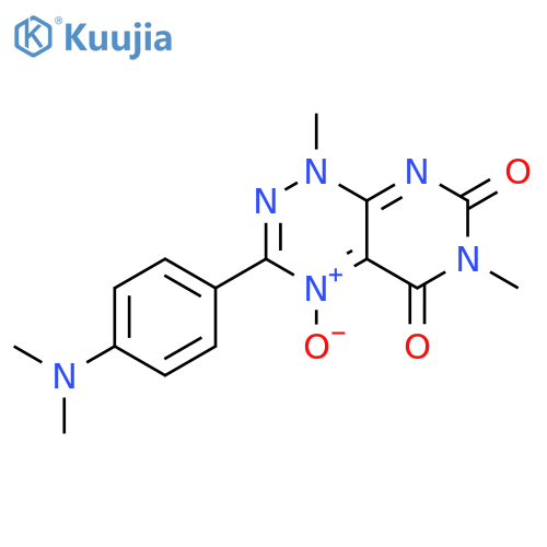 8-(4-dimethylaminophenyl)-4,10-dimethyl-7-oxido-2,4,9,10-tetraza-7-azoniabicyclo[4.4.0]deca-1,6,8-triene-3,5-dione structure