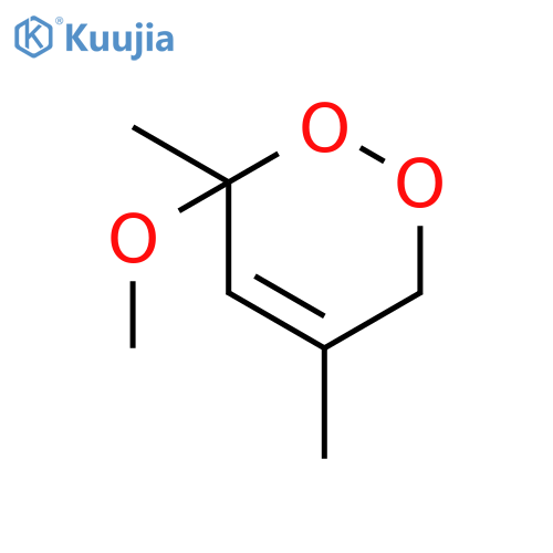 1,2-DIOXIN, 3,6-DIHYDRO-3-METHOXY-3,5-DIMETHYL- structure