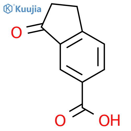 1-Indanone-6-carboxylic Acid structure