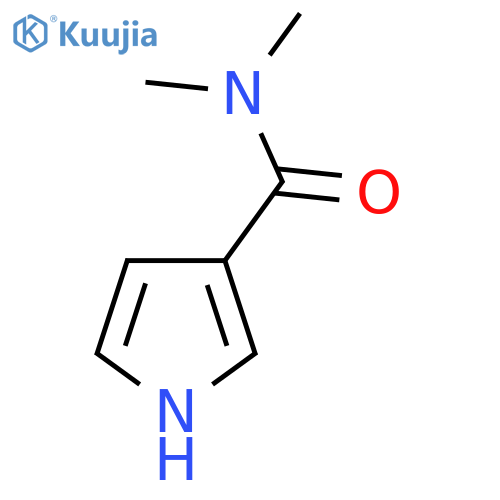 1H-Pyrrole-3-carboxamide,N,N-dimethyl-(9CI) structure
