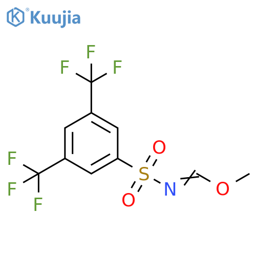 Methanimidic acid, N-[[3,5-bis(trifluoromethyl)phenyl]sulfonyl]-, methyl ester (9CI) structure