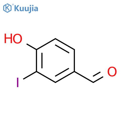 3-Iodo-4-hydroxybenzaldehyde structure