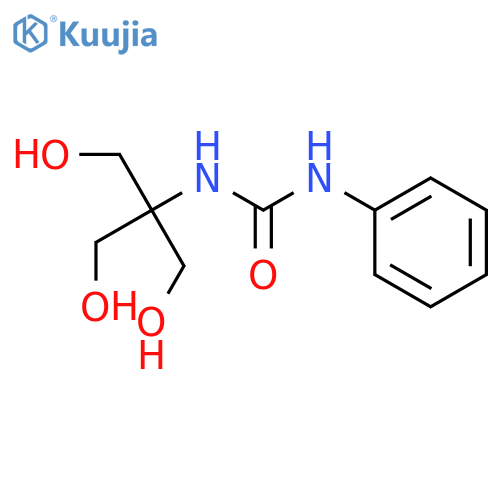 N-2-Hydroxy-1,1-bis(hydroxymethyl)ethyl-N'-phenylurea structure