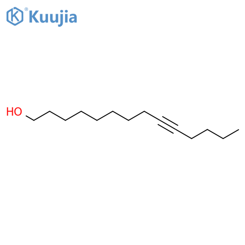 9-Tetradecyn-1-ol structure