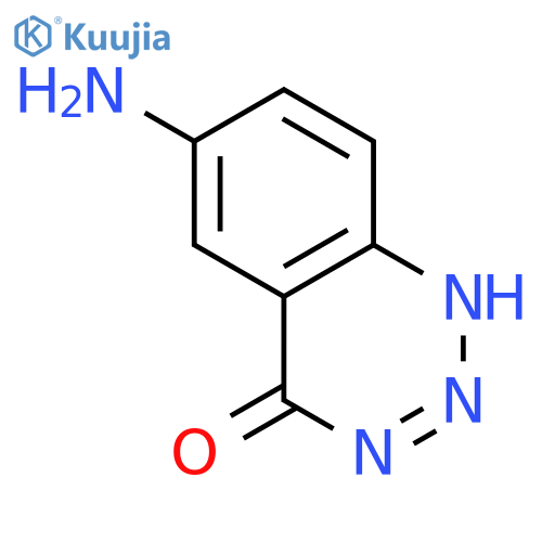 1,2,3-BENZOTRIAZIN-4(1H)-ONE, 6-AMINO- structure