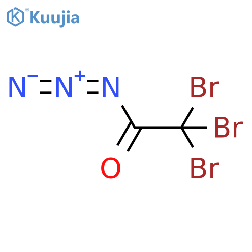 Acetyl azide, tribromo- structure