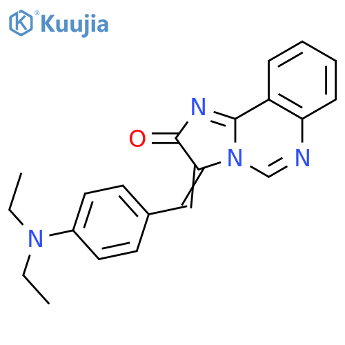 Imidazo[1,2-c]quinazolin-2(3H)-one, 3-[[4-(diethylamino)phenyl]methylene]- structure
