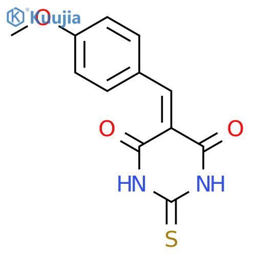 5-anisylidene-2-thiobarbituric acid structure