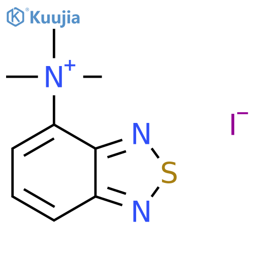 N,N,N-trimethyl-2,1,3-benzothiadiazol-4-aminium iodide structure