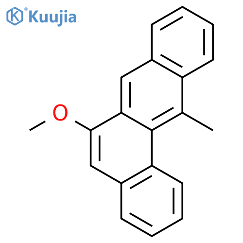 BENZ[A]ANTHRACENE, 6-METHOXY-12-METHYL- structure