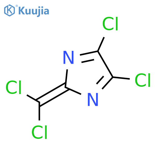 4,5-Dichloro-2-(dichloromethylidene)-2H-imidazole structure