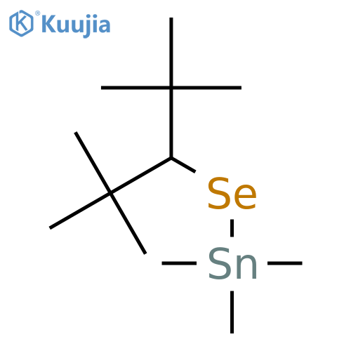 Propyl, 1-(1,1-dimethylethyl)-2,2-dimethyl-1-[(trimethylstannyl)seleno]- structure