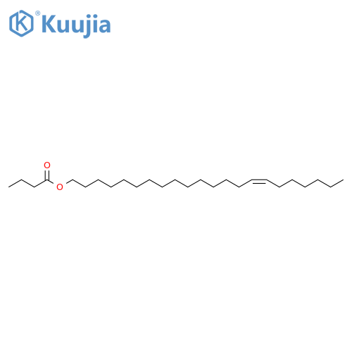 Butanoic acid, 15-docosenyl ester, (Z)- (9CI) structure