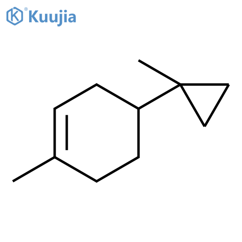 CYCLOHEXENE, 1-METHYL-4-(1-METHYLCYCLOPROPYL)- structure
