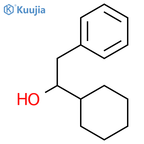1-cyclohexyl-2-phenylethan-1-ol structure