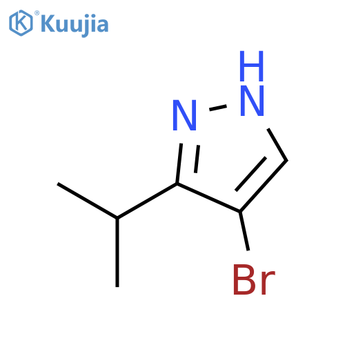 4-bromo-3-(propan-2-yl)-1H-pyrazole structure