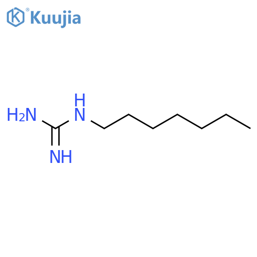 Guanidine, heptyl- structure