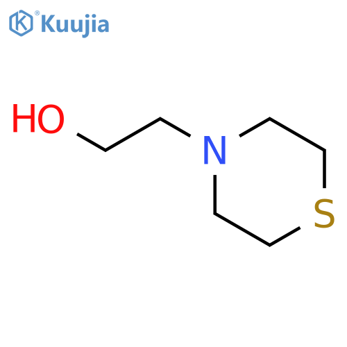 2-(thiomorpholin-4-yl)ethan-1-ol structure