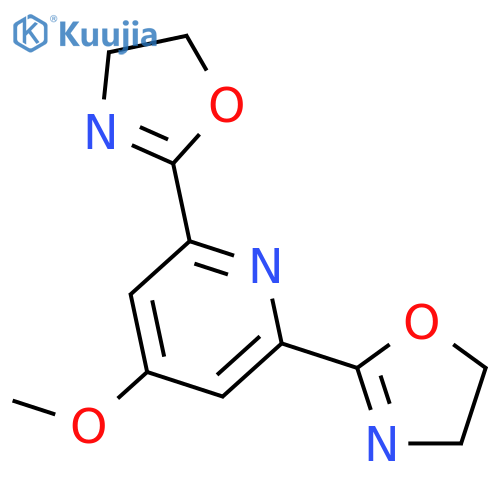 Pyridine, 2,6-bis(4,5-dihydro-2-oxazolyl)-4-methoxy- structure