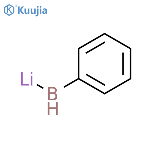 Lithium, (phenylboryl)- structure